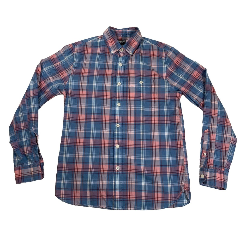 Todd Snyder Heritage Tartan Plaid‎ Button Down Shirt Mens Small Long Sleeve
